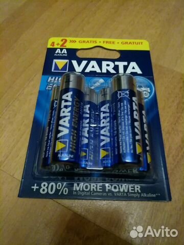 Батарейки Varta 