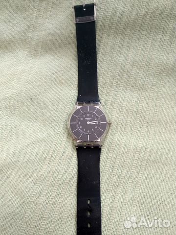 Часы черные swatch