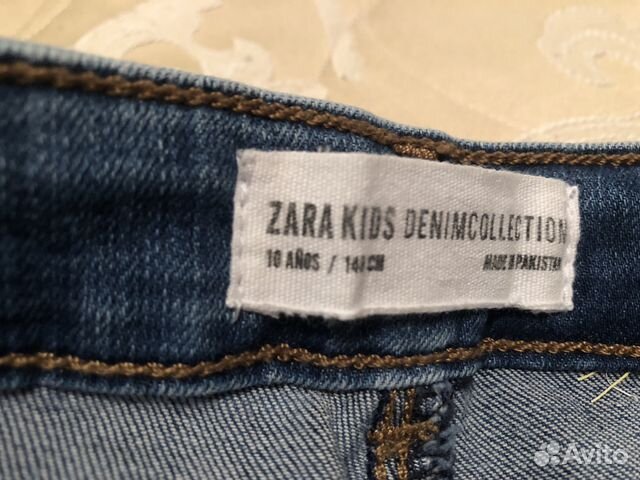 Джинсы для девочки Zara Girls Button blue Mango Джинсы для девочки Zara Girls Button blue Mango