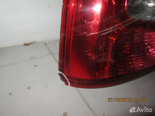 Фонарь левый бу Renault Logan (скол) (скл-3)