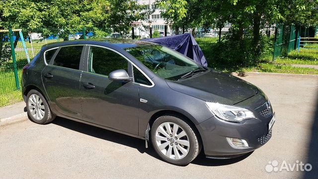 Opel Astra 1.6 AT, 2011, 79 000 км