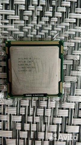 Процессор i3-550 3.2 GHz