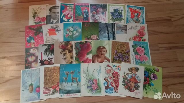 163 открытки СССР