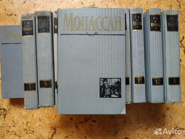 Ги де Мопассан собрание сочинений в 12 томах
