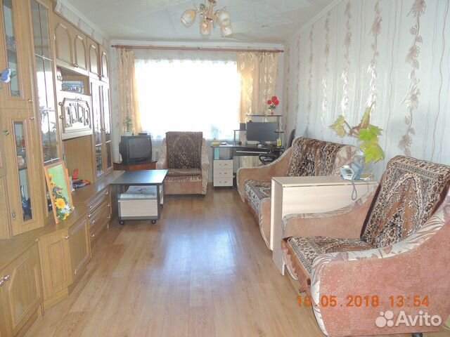 3-к квартира, 60 м², 1/5 эт.