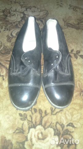 Хромовые ботинки