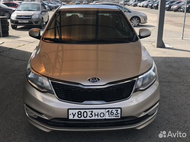 KIA Rio 1.6 AT, 2015, 77 622 км