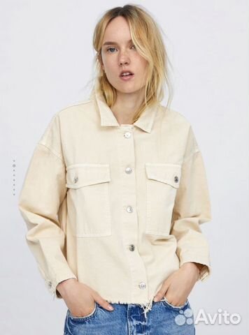 Джинсовая куртка zara