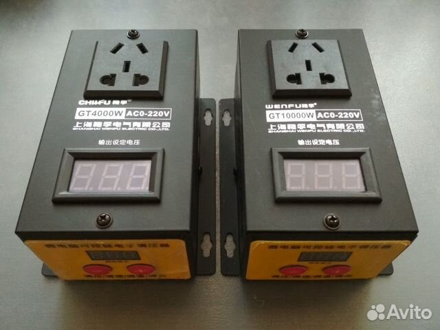Регуляторы мощности 220в (4000w и 10000w) Регуляторы мощности 220в (4000w и 10000w)
