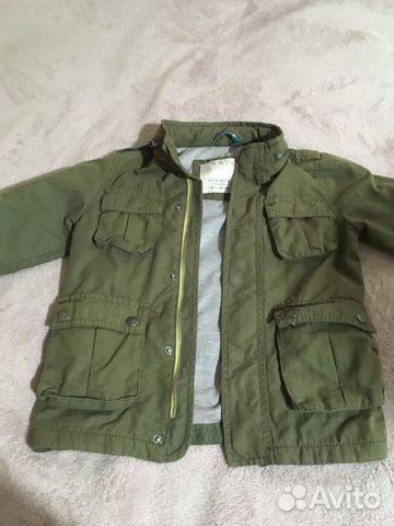Куртка Zara парка рост 110 Куртка Zara парка рост 110