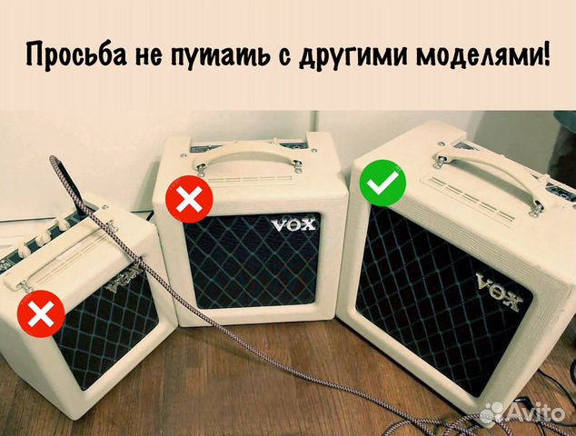 Комбик ламповый VOX AC4TV купить в Москве | Хобби и отдых | Авито