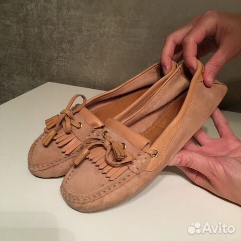 Massimo dutti мокасины в офис
