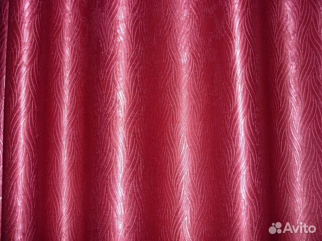 Шторы блэкаут малиновые 4м волна готовые Новосибир Шторы блэкаут малиновые 4м волна готовые Новосибир