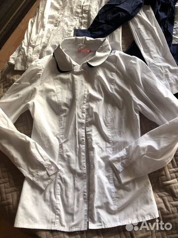 Блузки для школы, брюки и толстовка