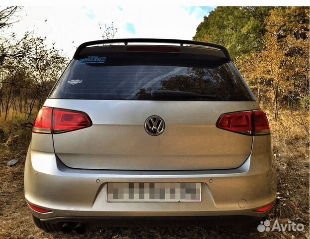 Спойлер GTI для volkswagen golf 7