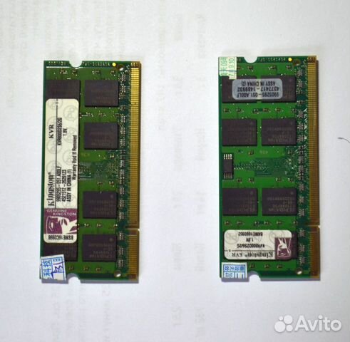 Оперативная память Kingston SO-dimm DDR2 2Гб 800мг