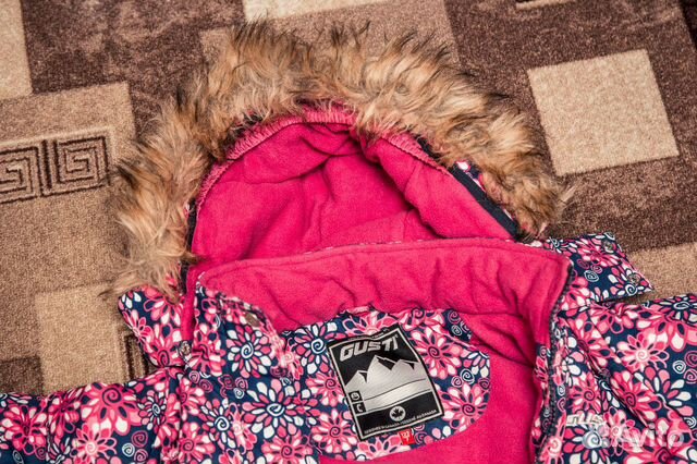 Продам зимний комплект куртка и штаны, Gusti, 122 Продам зимний комплект куртка и штаны, Gusti, 122