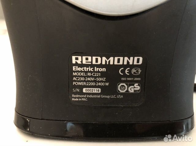 Утюг Redmond Утюг Redmond