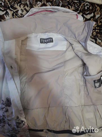 Пуховик-Куртка женская белая