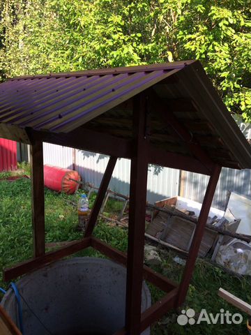 Навес для колодца