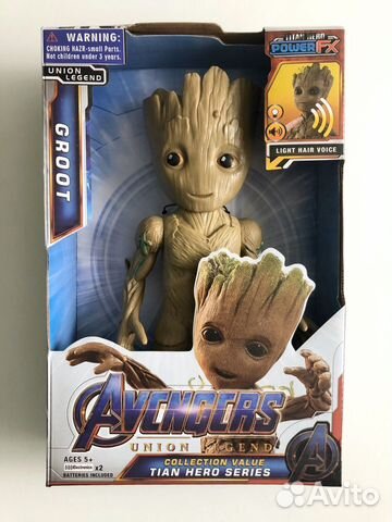 Грут игрушка 30 см Новый Marvel Стражи галактики