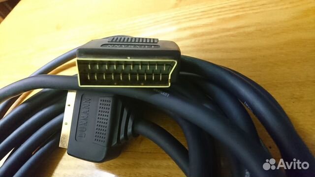 Кабель luxmann professional cable scart-scart Кабель luxmann professional cable scart-scart