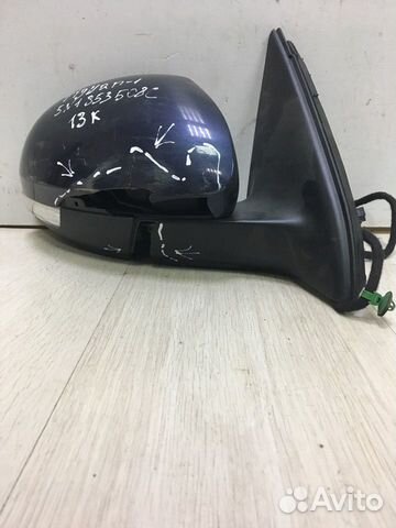 Зеркало правое Volkswagen Tiguan 1 (13к) oem 5N185 Зеркало правое Volkswagen Tiguan 1 (13к) oem 5N185