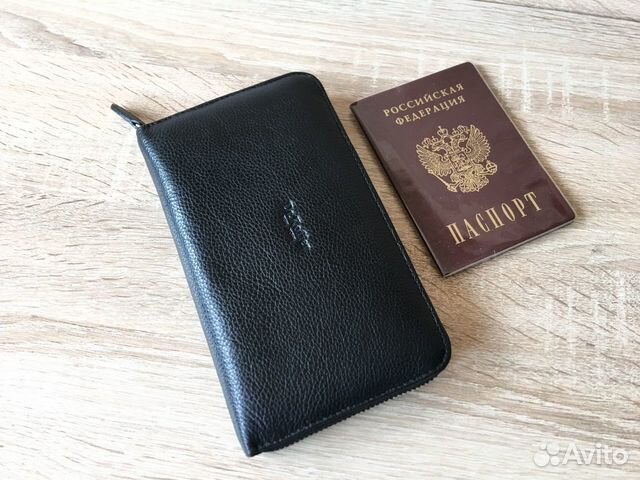 Клатч из натуральной кожи