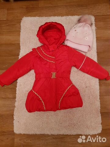 Зимняя куртка для девочки 3- 5 лет Зимняя куртка для девочки 3- 5 лет