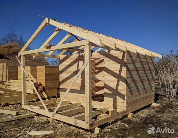 Баня из профилированного бруса