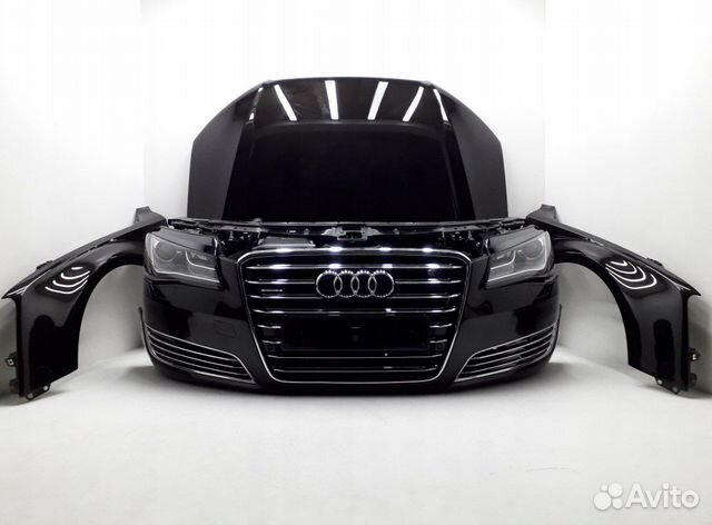 Audi A8 D4 ноускат перед кузова в сборе