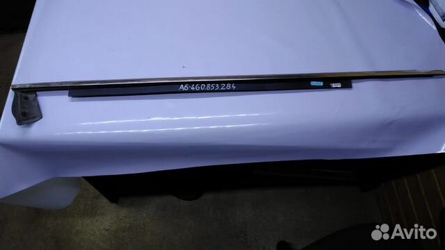 Молдинг стекла передней правой двери Audi A6 C7