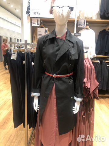 Плащ тренч новый Uniqlo Плащ тренч новый Uniqlo