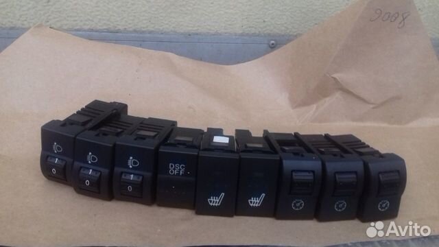 Мазда 3 вк 2006г. кнопки электрооборудования