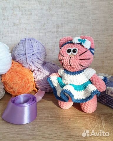 Вязаные игрушки ручной работы