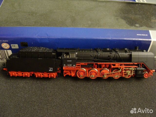 Паровоз BR44 412 Roco TT 1:120 12 мм