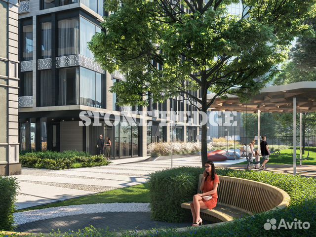 1-к квартира, 76.4 м², 10/12 эт.