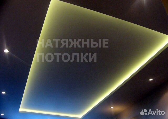 Потолки натяжные