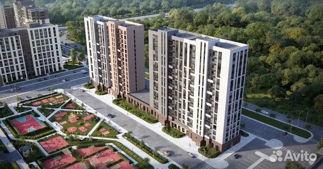 2-к квартира, 69.3 м², 11/11 эт.