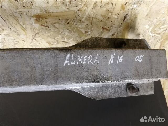 Усилитель переднего бампера Nissan Almera N16 2005 Усилитель переднего бампера Nissan Almera N16 2005