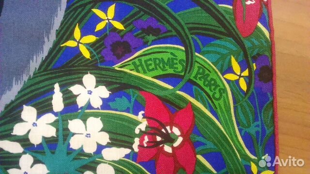 Шаль Hermes 140 на 140 Шаль Hermes 140 на 140