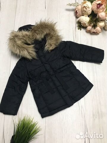 Зимняя куртка парка Zara на девочку на рост 98-104 Зимняя куртка парка Zara на девочку на рост 98-104