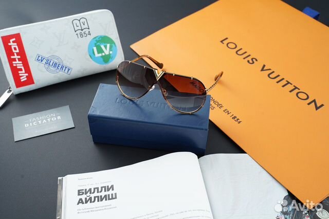 Очки солнцезащитные оптика LV Louis Vuitton Очки солнцезащитные оптика LV Louis Vuitton