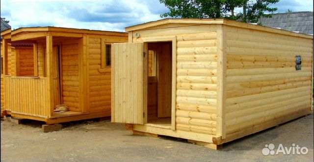 Баня из бруса не бочка