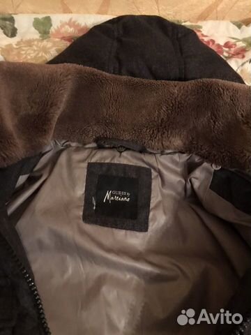 Пуховик мужской guess