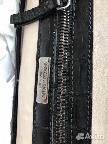 Сумка крокодиловая Giorgio Armani