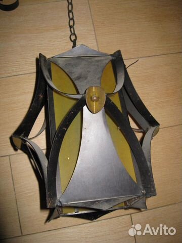 Люстра кованая