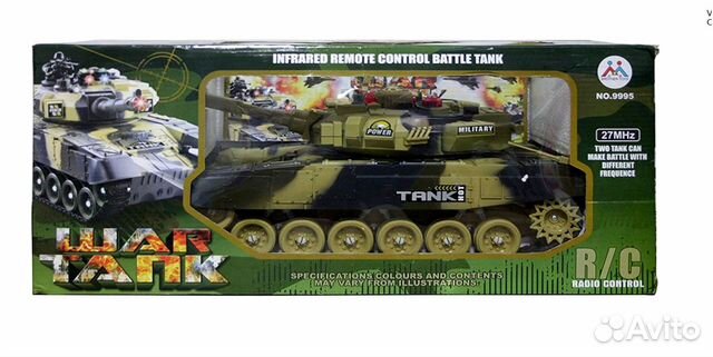 Радиоуправляемый танк War Tank 9995 Радиоуправляемый танк War Tank 9995