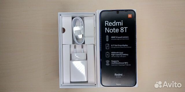 Телефон Xiaomi Redmi Note 8T (3/32 Gb) + NFC