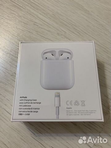 Apple AirPods 2 новые не распечатаны,рст Apple AirPods 2 новые не распечатаны,рст